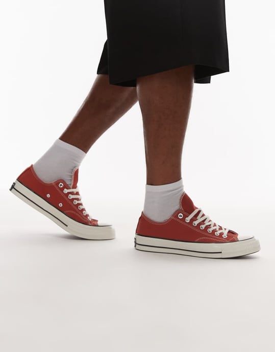 Converse Chuck 70s Ox-skor i rostbrun - Image 3