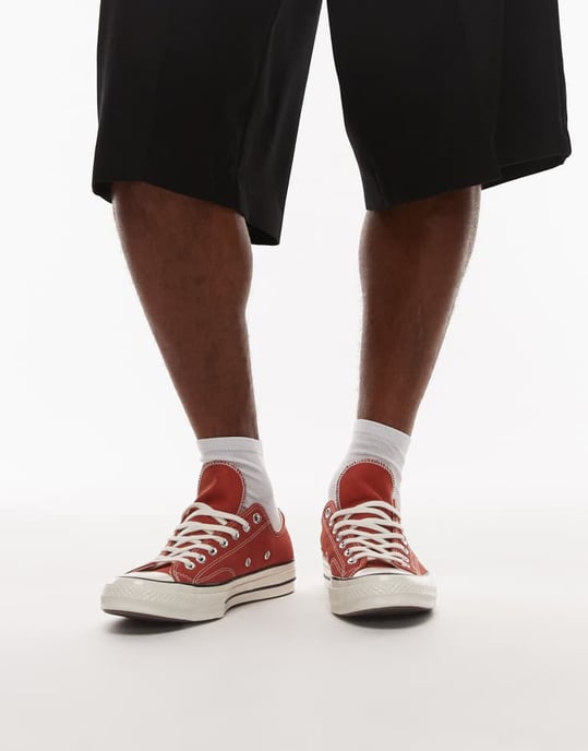 Converse Chuck 70s Ox-skor i rostbrun - Image 4