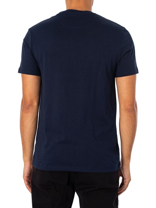 Timberland Slim Fit Embroidered Logo T-Shirt, Blue - Image 3