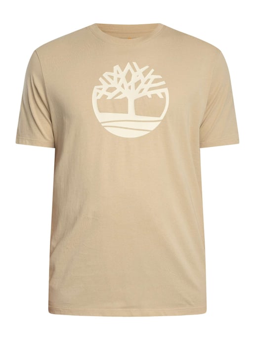 Timberland Tree Logo T-Shirt, Beige - Image 5