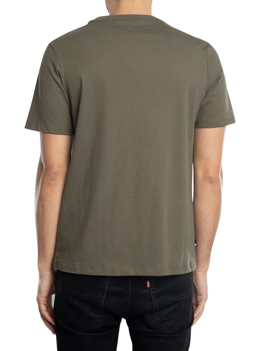 Timberland Lineair Logo-T-Shirt, Groen - Image 3