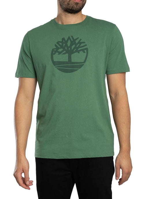 Timberland Tree Logo T-Shirt, Green - Image 2
