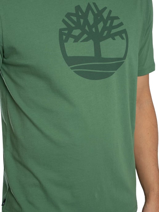 Timberland Tree Logo T-Shirt, Green - Image 4
