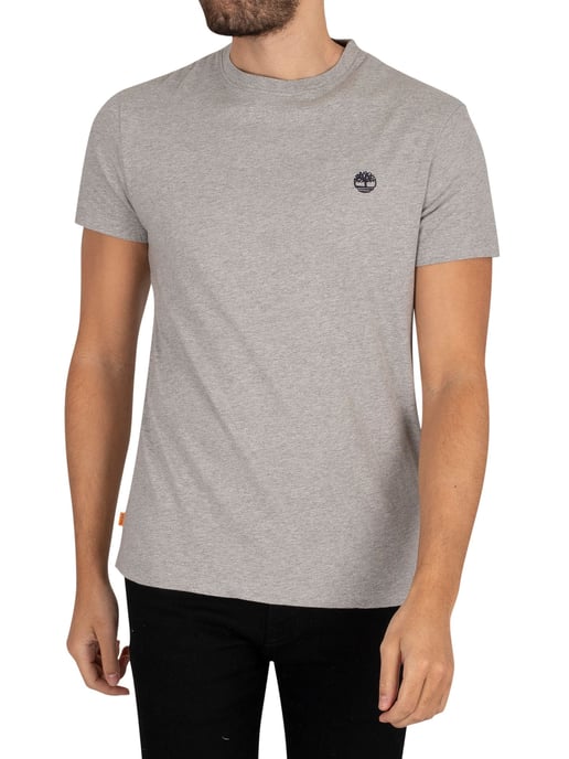 Timberland Dun River Crew Slim T-Shirt, Grey - Image 2