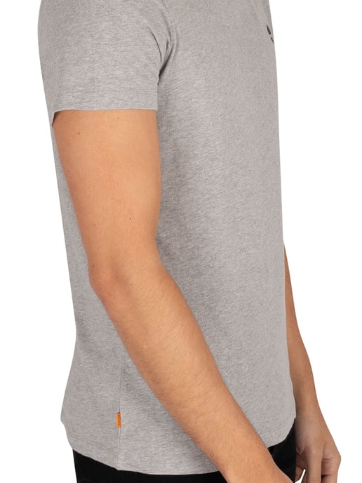 Timberland Dun River Crew Slim T-Shirt, Grey - Image 5