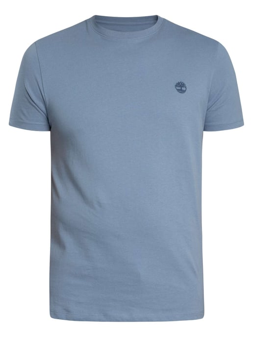 Timberland Slim Fit Embroidered Logo T-Shirt, Blue - Image 5