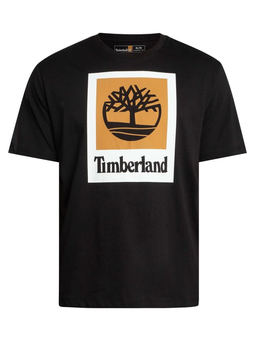 Timberland Gekleurd Kort Grafisch T-Shirt, Zwart - Image 5