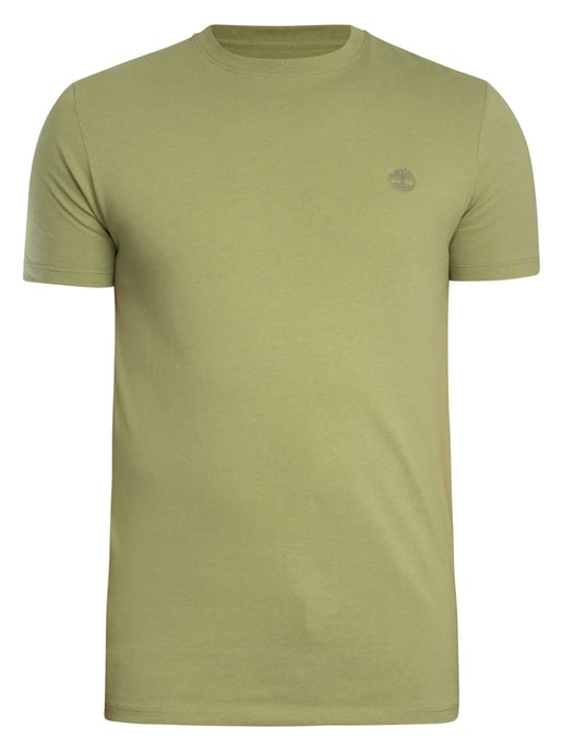Timberland Slim Fit Embroidered Logo T-Shirt, Green - Image 5