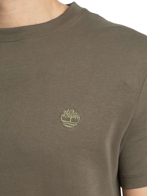 Timberland Dunstan River Crew Slim T-Shirt, Green - Image 4