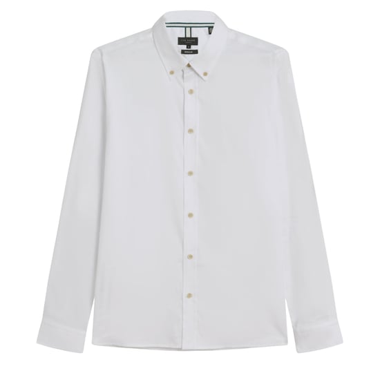 Ted Baker Allardo Regular Premium Witte Oxford-overhemd - Image 1