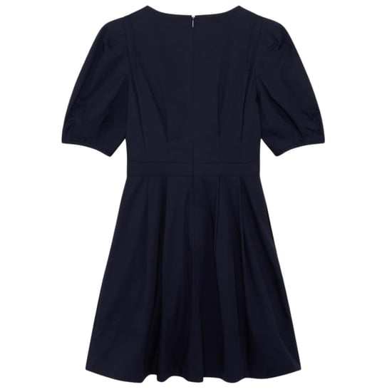 Ted Baker Uvita Mini-jurk Met Pofmouwen En V-hals In Marineblauw - Image 2