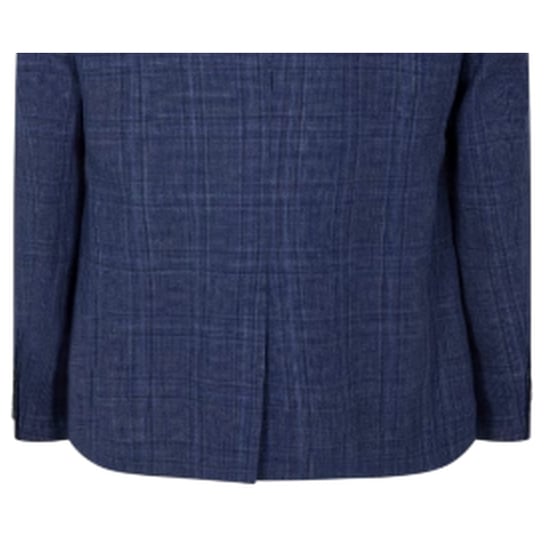 Ted Baker Herenjasje met ruitjes- en houndstoothpatroon (Luchtmacht Blauw) - Image 4
