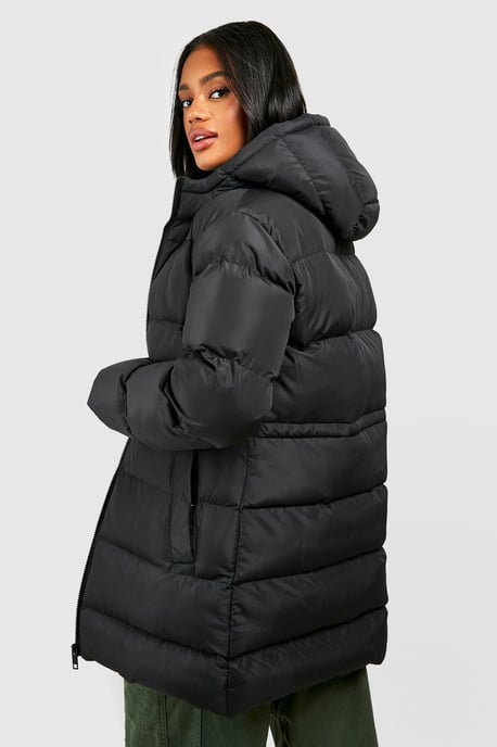 Cinched Waist Puffer Jacket - Image 2