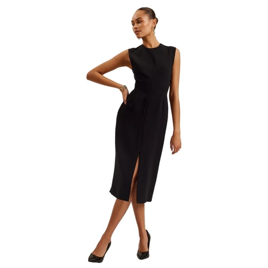 Ted Baker Manabdl Tailored Black Midi Dress - Image 2