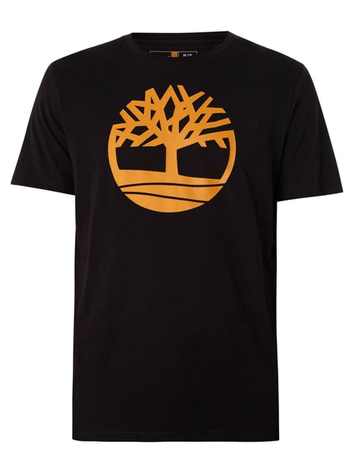 Timberland Tree Logo T-Shirt, Black - Image 5