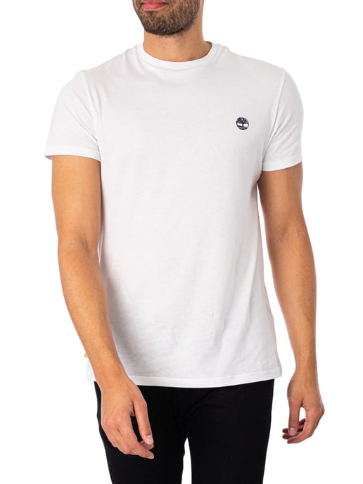 Timberland Dunstan River Slim Crew T-Shirt, White - Image 2