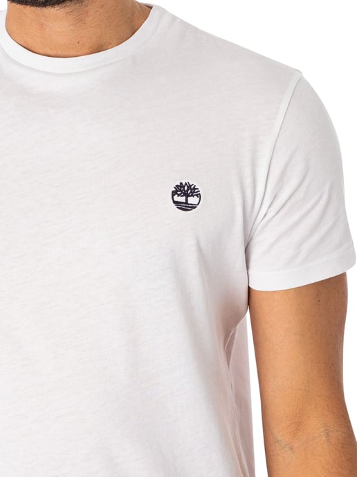 Timberland Dunstan River Slim Crew T-Shirt, White - Image 4