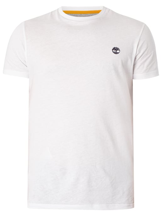 Timberland Dunstan River Slim Crew T-Shirt, White - Image 5