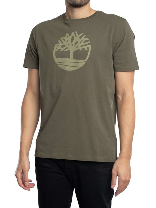 Timberland Tree Logo T-Shirt, Green - Image 2