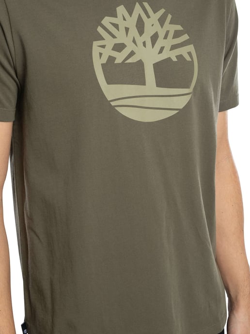 Timberland Tree Logo T-Shirt, Green - Image 4