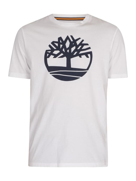 Timberland T-Shirt Met Merknaam, Wit - Image 5