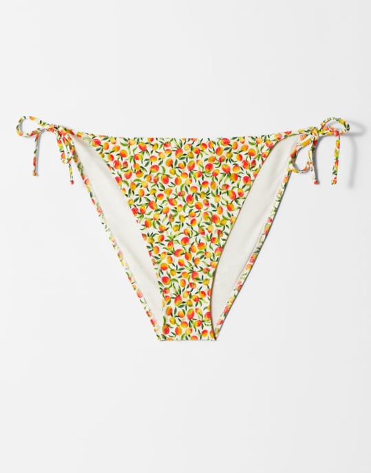 & Other Stories sidbandbikiniunderdel i gul blommig tryck - Image 1