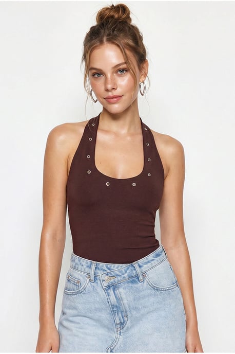 Cotton Blend Blouse - Image 2