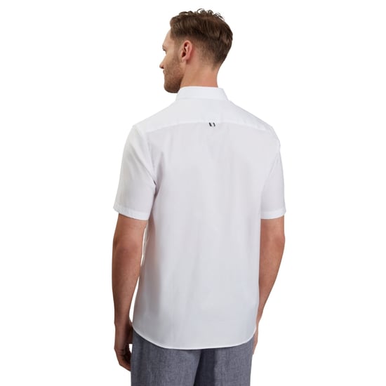 Ted Baker Alyth Regular Branded White Oxford Shirt - Image 2