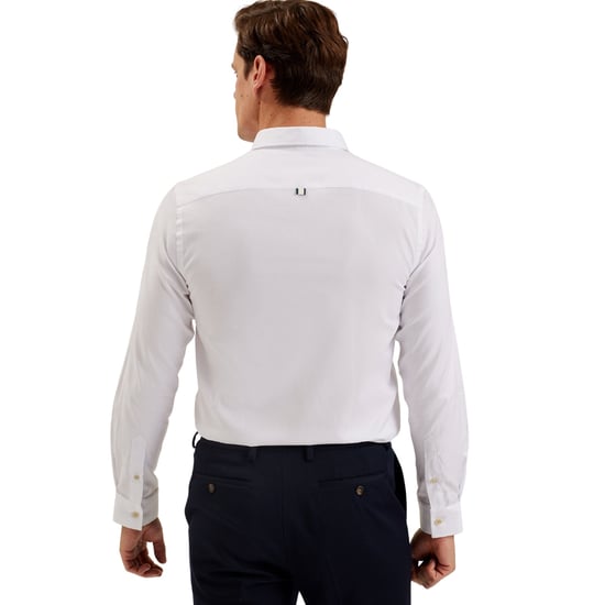 Ted Baker Allarde Regular Merkshirt In Wit Oxford-formaat - Image 2