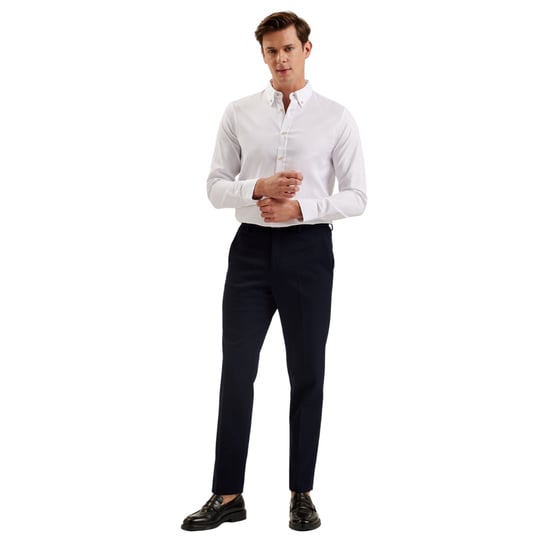 Ted Baker Allarde Regular Merkshirt In Wit Oxford-formaat - Image 4