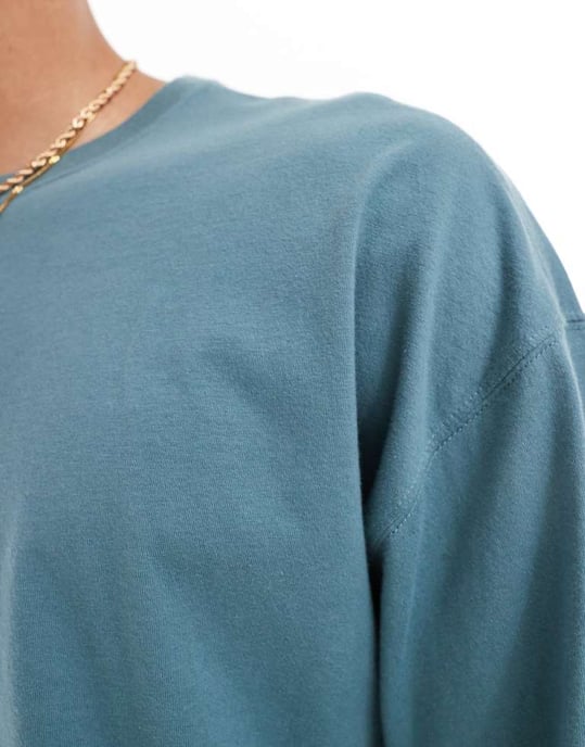 Hollisterbaggy t-shirt i grön - Image 3