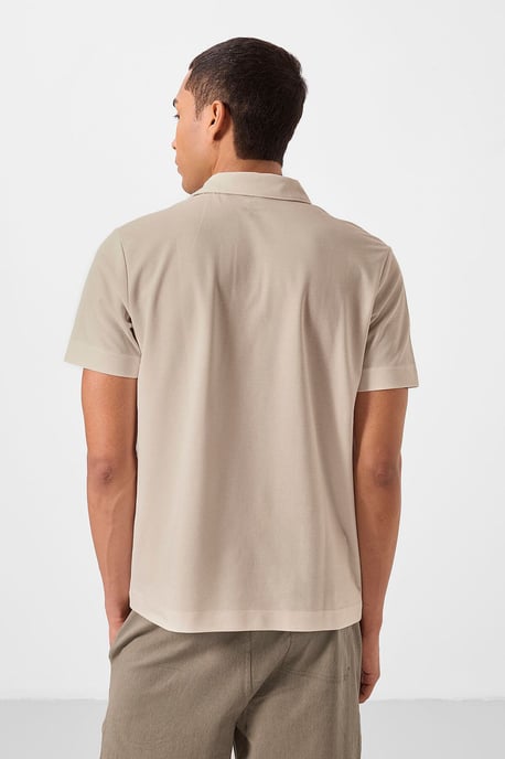 Men's Cotton Elastane Polo T-Shirt - Image 5