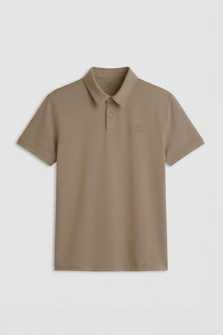 Men's Cotton Elastane Polo T-Shirt - Image 2