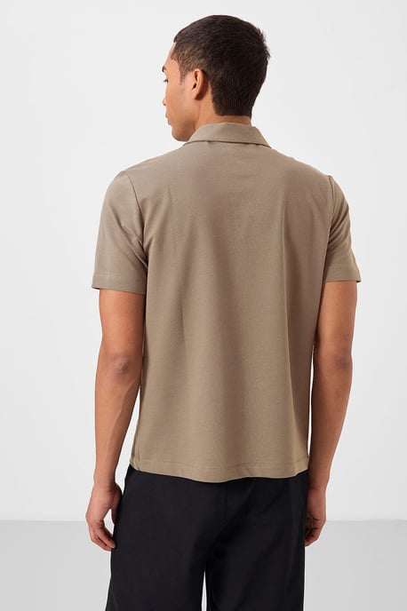 Men's Cotton Elastane Polo T-Shirt - Image 5
