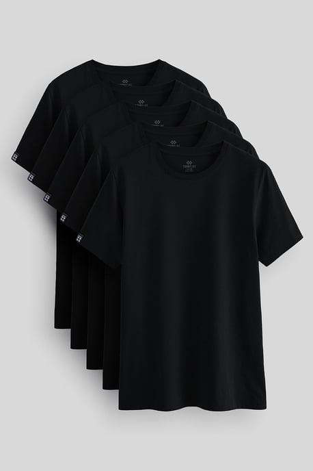 Comfort Fit Ronde Hals T-Shirt - Image 1