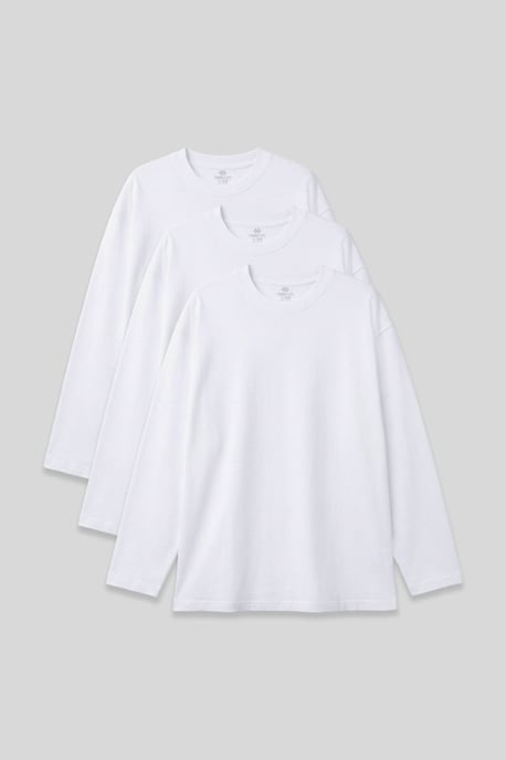 Heren T-shirt van katoen en elastaan - Image 1