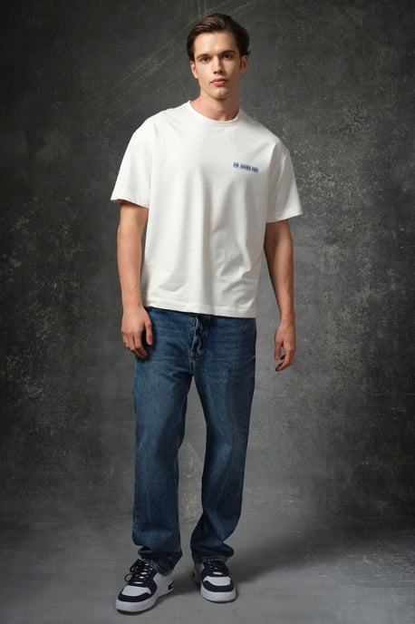 Oversized Printed Cotton Jersey T-Shirt - Image 3