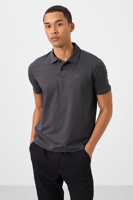Men's Cotton Elastane Polo T-Shirt - Image 1