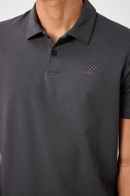 Men's Cotton Elastane Polo T-Shirt - Image 5
