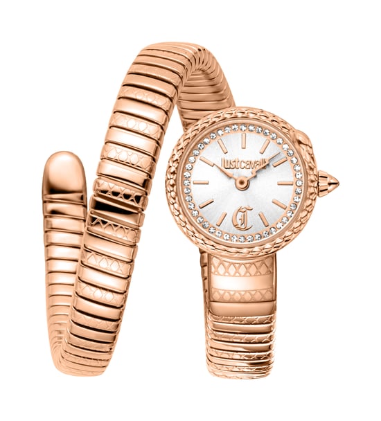 Just Cavalli Women's Snake 316L Stainless Steel Watch - Image 1