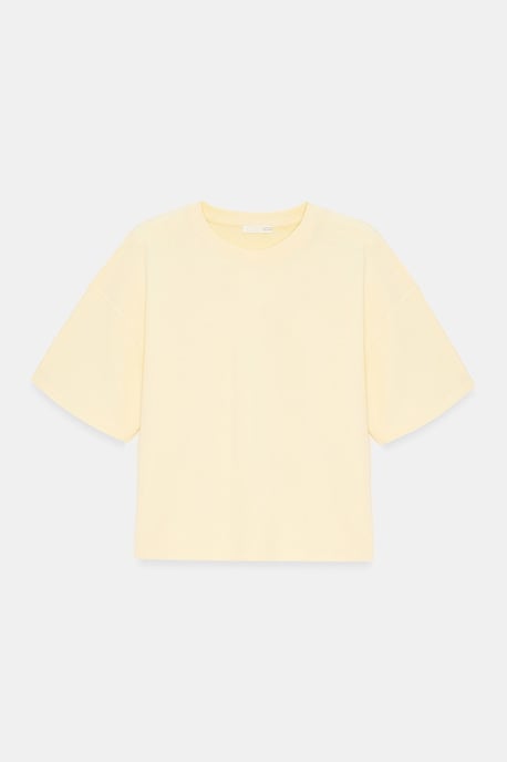 Oversized Cotton Crew Neck T-Shirt - Image 5
