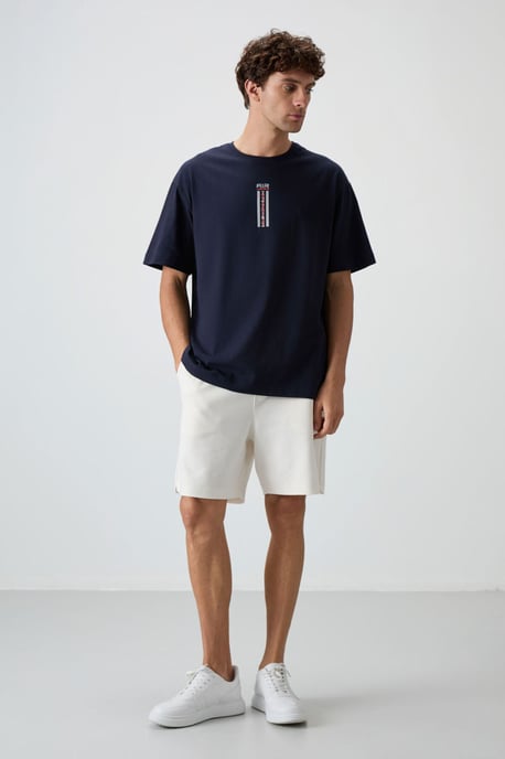 Oversized Printed Crew Neck T-Shirt - Image 2