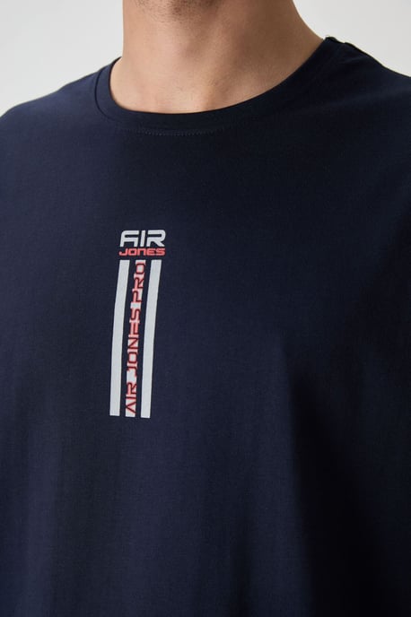 Oversized Printed Crew Neck T-Shirt - Image 3