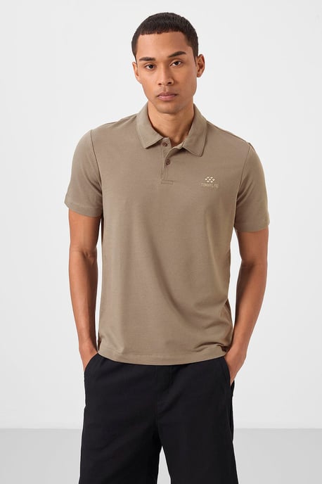 Men's Cotton-Blend Polo T-Shirt - Image 2