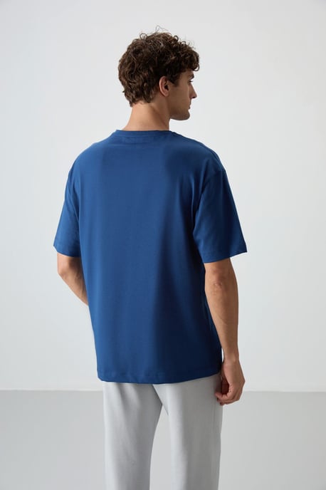 Oversized Printed Crew Neck T-Shirt - Image 5