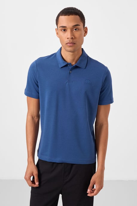 Men's Cotton-Blend Polo T-Shirt - Image 3