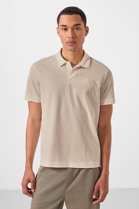 Men's Cotton-Blend Polo T-Shirt - Image 2