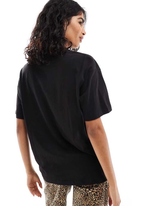 Cotton On boxig oversized t-shirt i svart - Image 3