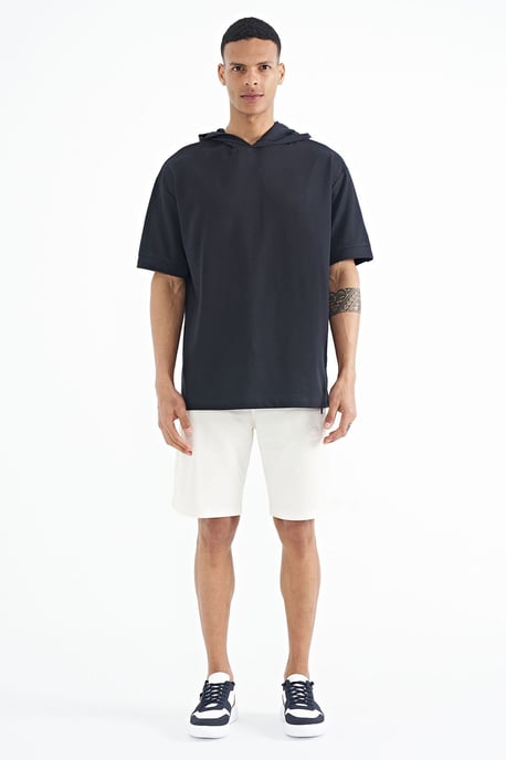 Oversized Kaptrui met Korte Mouwen - Image 2