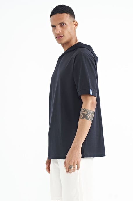 Oversized Kaptrui met Korte Mouwen - Image 5
